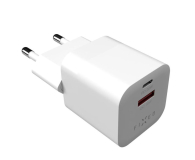 FIXED Ładowarka Sieciowa USB-C/USB-A Travel Charger 20W biały FIXC20M-CU-WH - 1249170 - zdjęcie 1